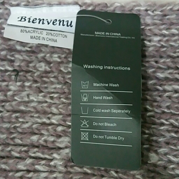 Neckchief  Owl Knit Winter Scarf - Picture 2 of 2